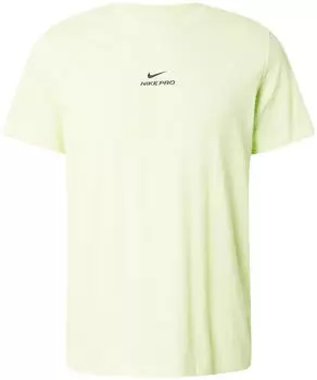 Nike Std Pro Functional Shirt lt liquid lime/schwarz