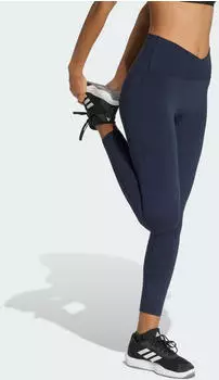 Adidas 3-Streifen Studio All Me 7/8 X-Over Leggings legend ink (KV6614)