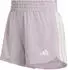 Adidas Tech Pacer Workout Woven Trainingsshorts (KD7329) preloved fig/weiß
