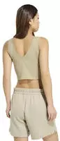 adidas Essentials Small Logo Tanktop Damen KC5207 - wonder cargo/white M