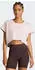 Adidas Power Workout Cropped Boxy 3-Stripes Tank (KE8052) ice purple/beige