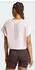 Adidas Power Workout Cropped Boxy 3-Stripes Tank (KE8052) ice purple/beige
