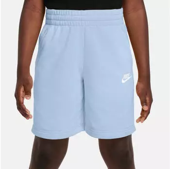 Nike Kinder Big Kids French Terry Shorts (FD3015-408) hydrogen blue/wei&szlig;