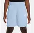 Nike Kinder Big Kids French Terry Shorts (FD3015-408) hydrogen blue/weiß