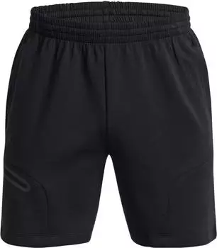 Under Armour Unstoppable Fleece Shorts schwarz