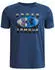 Under Armour Tech Graphic T-Shirt (6009615) wham blue/lumos lime