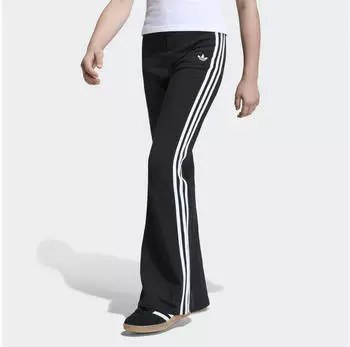 Adidas 3-Stripes Leggings mit ausgestelltem Bein (KC8645) schwarz