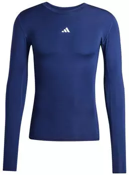 Adidas Techfit AEROREADY Langarm Funktionsshirt Kinder (JW7959) team navy blue 2