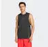 Adidas D4T Workout 3 Stripes Tank Shirt (JE5685) schwarz