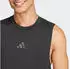 Adidas D4T Workout 3 Stripes Tank Shirt (JE5685) schwarz