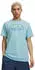 Under Armour Oval WSS Kurzarm T-Shirt (6011075-425) blue haze/lumos lime