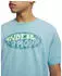 Under Armour Oval WSS Kurzarm T-Shirt (6011075-425) blue haze/lumos lime