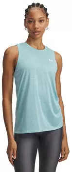 Under Armour Women Tanktop Tech Twist blue haze/white