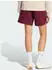 Adidas 3-Stripes Studio Fleece Shorts, locker geschnitten (KV6604) maroon