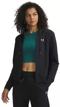 Under Armour Felpa Full Zip Sport Terry Sweat Jacket (6011017-001) black/white