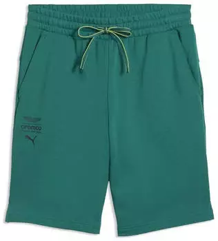 Puma PUMA x Aston Martin Aramco F1 Team Essentials Shorts Regular Fit (635397-04) green lux