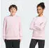 Adidas 3Stripes Fleece Trainingsjacke clpink/white