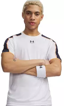 Under Armour Rival Boxy Wash T-Shirt wei&szlig;