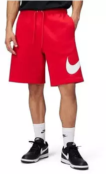 Nike Nike Club Fleece Shorts Regular Fit (FN3906) university red/white