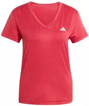 Adidas Workout Essentials V-Neck T-Shirt (KF6179) active maroon