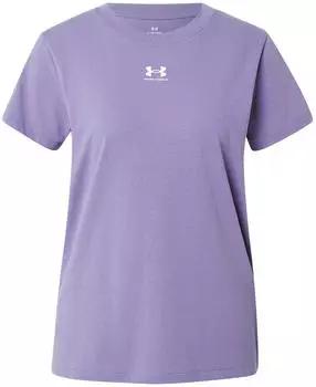 Under Armour UA Rival Core SS (1383648) purple luxe/wei&szlig;