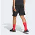Adidas French Terry Slogan Shorts (KG5192) schwarz/pure ruby