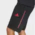 Adidas French Terry Slogan Shorts (KG5192) schwarz/pure ruby