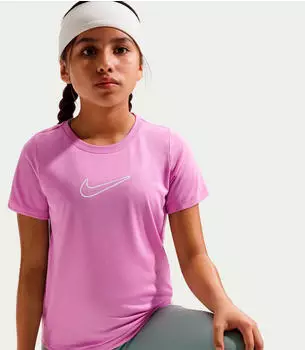 Nike Dri-FIT One Standard T-Shirt (FZ5600) lt magenta/wei&szlig;
