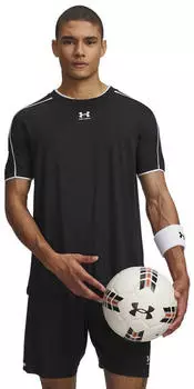 Under Armour UA M Challenger Train SS Trainingsshirt (6009875-001) schwarz/grau/wei&szlig;