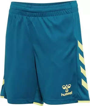 Hummel HMLCore Kurze Hose mit verstellbarem Bund Kinder (230830) true blue/blazing yellow