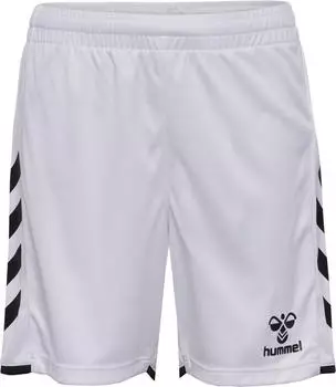 Hummel HMLCore Kurze Hose mit verstellbarem Bund Kinder (230830) white/black