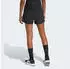 Adidas Pacer Training 3-Stripes Woven High-Rise Shorts (ZS099) black