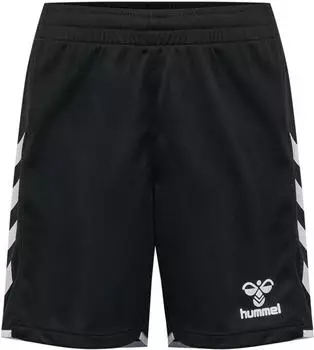 Hummel HMLCore Kurze Hose mit verstellbarem Bund Kinder (230830) schwarz/wei&szlig;