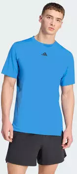 Adidas D4T PrimeLift 3-Streifen T-Shirt ray blue (KE9943)