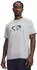 Under Armour UA M 60/40s Armor Globe SS T-Shirt (6009261-011) mod gray medium heather/white