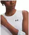 Under Armour Tech Tank Solid Tanktop (1383655-100) weiß/schwarz