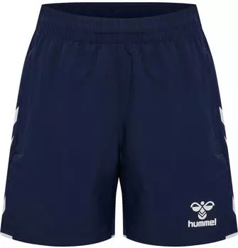 Hummel HMLCore Kurze Hose mit verstellbarer Taille Kinder (230851-7929) marine/wei&szlig;