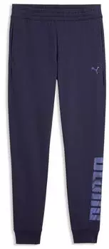 Puma ESS Logo Lab Metallic Sweatpants Regular Fit (691831) deep plum