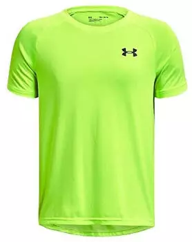 Under Armour Tech 2.0 Kurzarm Trainingsshirt (1363284) lumos lime/schwarz