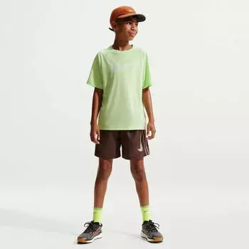 Nike B NK DF Multi SS Top HBR (IF2430) lt liquid lime/wei&szlig;