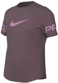 Nike Pro Dri-FIT Kurzarm Trainingsshirt (IF1777-502) tattoo/lt magenta
