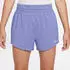 Nike One Dri-FIT High Waisted Woven Training Shorts (DX4967) light thistle/white