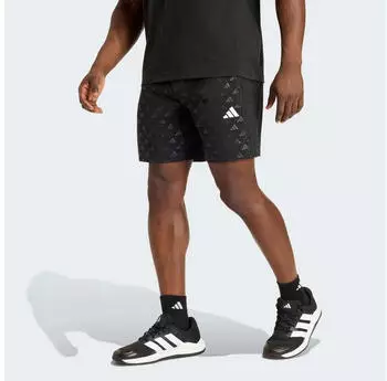 Adidas Workout Essentials Brandlove Woven Short (JZ0902) schwarz