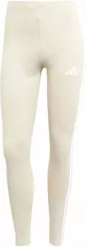 Adidas Essentials 3-Stripes Cotton Leggings wonder alumina wei&szlig;