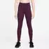 Nike One Dri-FIT-Leggings Kinder Mädchen rot (FZ5605-610)