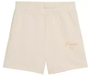 Puma ESS Small No. 1 Logo 5'' High-Waist Shorts Women (691762) alpine snow