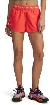 Under Armour Tech Play Up Kurze Hose (1389882) venom red/white