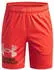 Under Armour Boys' UA Tech Logo Shorts (1383333) venom red/white