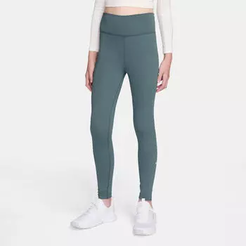 Nike M&auml;dchen Tight One Big Kids Dri-Fit (FZ5605) mineral slate/white