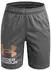 Under Armour Boys' UA Tech Logo Shorts (1383333-709) clay green/orange bloc